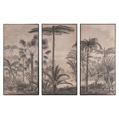 Wall art Rhapsody brown (Set of 3) - Richmond Interiors