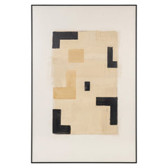 Wandkunst Vortex beige left - Richmond Interiors