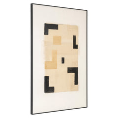 Wandkunst Vortex beige left - Richmond Interiors