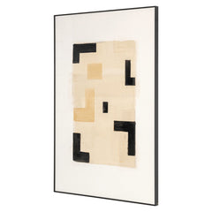 Wandkunst Vortex beige left - Richmond Interiors