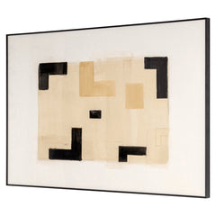 Wandkunst Vortex beige left - Richmond Interiors