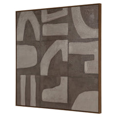 Wandkunst Zenith sand left - Richmond Interiors