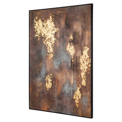 Wall art Golden gleam gold - Richmond Interiors