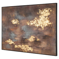 Wall art Golden gleam gold - Richmond Interiors