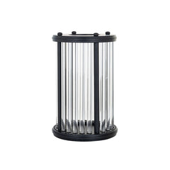 Windlicht Faey zwart groot (Black) - Richmond Interiors