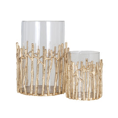 Windlicht Loretta groot (Gold) - Richmond Interiors