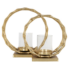 Windlicht Merlyn klein (Gold) - Richmond Interiors