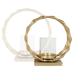 Windlicht Merlyn klein (Gold) - Richmond Interiors