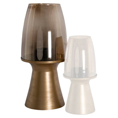Windlicht Danea brushed gold large - Richmond Interiors