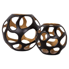 Windlicht Alysia brown large - Richmond Interiors