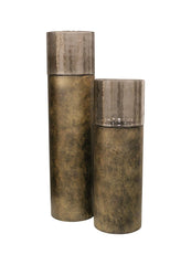 Hurricane light Mayce gold large - Richmond Interiors