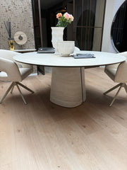Rado keramiek rond eettafel 140 cm showroommodel - Cattelan Italia