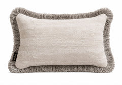 Navaro Ruffle sierkussen 45x30 - Brons Sierkussens