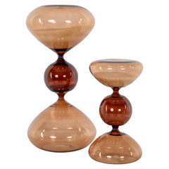 Dekoratives Objekt Elba brown hourglass small - Richmond Interiors