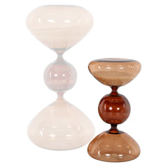 Dekoratives Objekt Elba brown hourglass small - Richmond Interiors