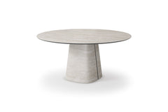Rado dining table round ceramic Colosseo - Cattelan Italia