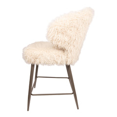 Ares Bar Chair Hair Beige