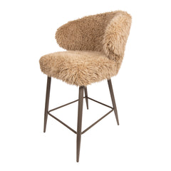 Ares Bar Chair Hair Brown