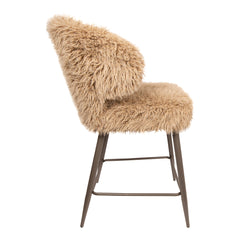 Ares Bar Chair Hair Brown