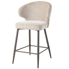 Ares Cream bar chair aphrodite 3 beige clay leg