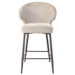 Ares Cream bar chair aphrodite 3 beige clay leg