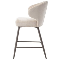 Ares Cream bar chair aphrodite 3 beige clay leg