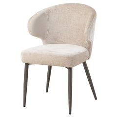 Ares Cream dining chair aphrodite 3 beige clay leg