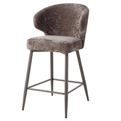 Ares Grey bar chair aphrodite 7 mocco clay leg