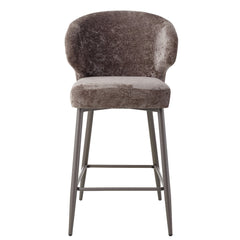 Ares Grey bar chair aphrodite 7 mocco clay leg