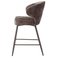 Ares Grey bar chair aphrodite 7 mocco clay leg