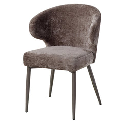 Ares Grey dining chair aphrodite 7 mocco clay leg