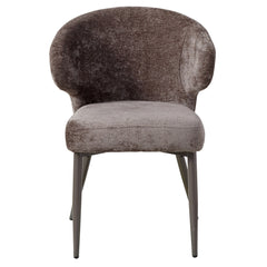 Ares Grey dining chair aphrodite 7 mocco clay leg