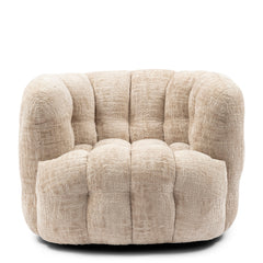 Arosa Swivel Armchair Natural