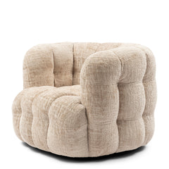 Arosa Swivel Armchair Natural