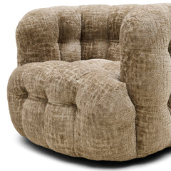 Arosa Swivel Armchair Taupe