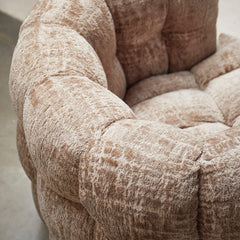 Arosa Swivel Armchair Taupe