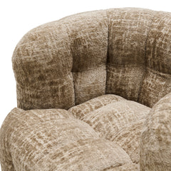 Arosa Swivel Armchair Taupe