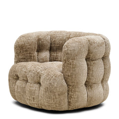 Arosa Swivel Armchair Taupe