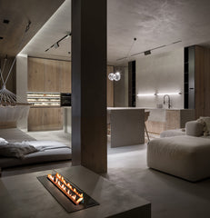 Bio-ethanol inbouwhaard automatic - Neverdark