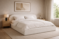 Moon boxspring 200x210 cm Ivory - Abitare Collection
