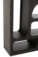 Bookshelf Cave Mango Wood Black