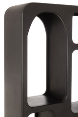 Bookshelf Cave Mango Wood Black