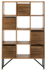 Cabinet With Drawers Recycle Teak Natural