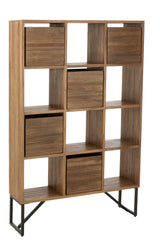 Cabinet With Drawers Recycle Teak Natural