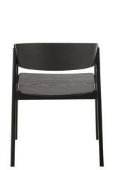 Chair Naga Ashwood/Rope Black