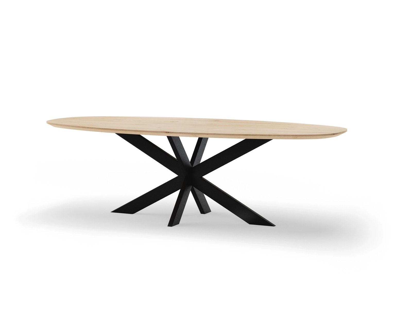Alta Solid Oak dining table Danish oval - Abitare Collection – Abitare ...