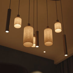 Portofino hanglamp 8-lichts ovaal - Ztahl