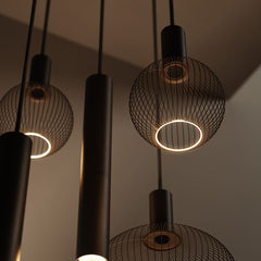 Como hanglamp rond 50cm 5 lichts - Ztahl