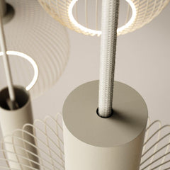 Como hanglamp plat ovaal 6-lichts - Ztahl