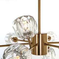 Hanglamp Quinty goud (Brushed Gold) showroommodel - Richmond Interiors